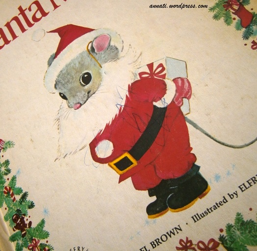 santa mouse book cover 1978